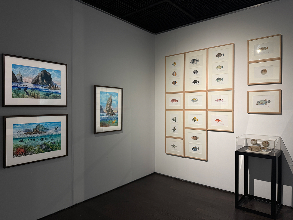 조광현 초대전 《물의 정령들》 전시 전경